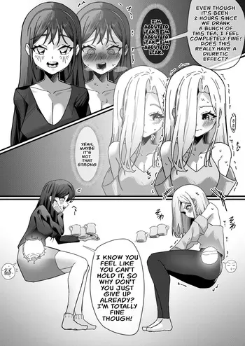 [Myoung] Pee Holding Contest manga cover