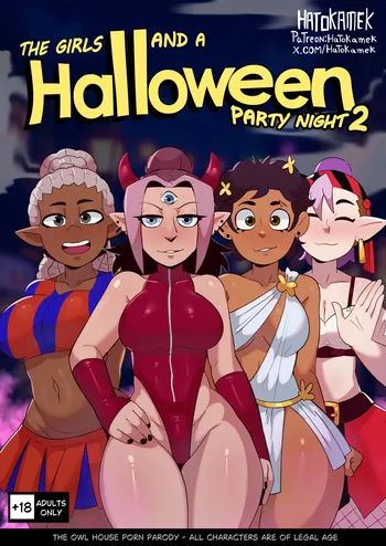 [HatoKameK] Girls at a Halloween Party 2 (The Owl House) (Ongoing) manga cover