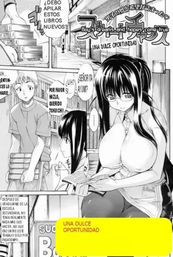 [Amatarou] The Sweet Chance | Una Dulce Oportunidad (COMIC HOTMILK 2008-08) [Spanish] [Sazuken Saizo] manga cover