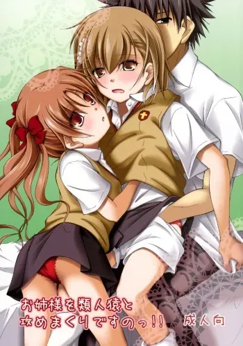 Onee-sama o Ruijinen to Sememakuri desu no!! | I'm Attacking Onee-sama with the Monkey!! manga cover