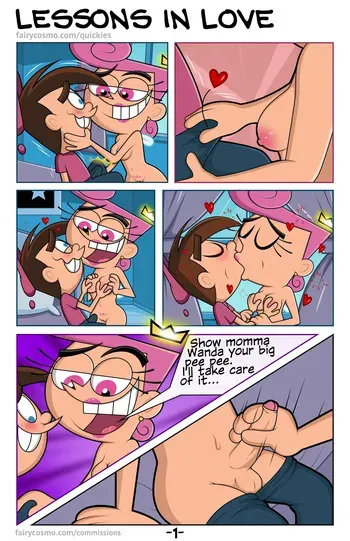 [FairyCosmo] Fairly Odd Parents - Lessons in Love manga cover