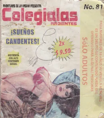 [XXX Mexican Comic] Colegialas Ardientes 0081 [Uncensored] manga cover