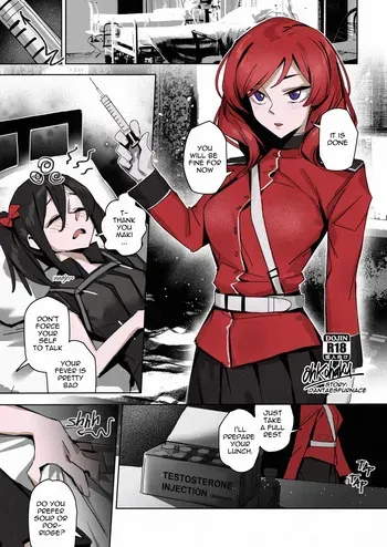 [ohkohaku] Gudako and Nightingale [NicoMaki] (Love Live!) manga cover
