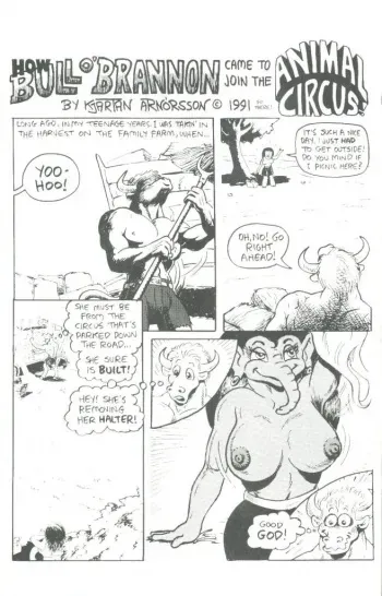 [Karno (Kjartan Arnorsson)] How Bull O'Brannon Came To Join the Animal Circus + Big 40 manga cover
