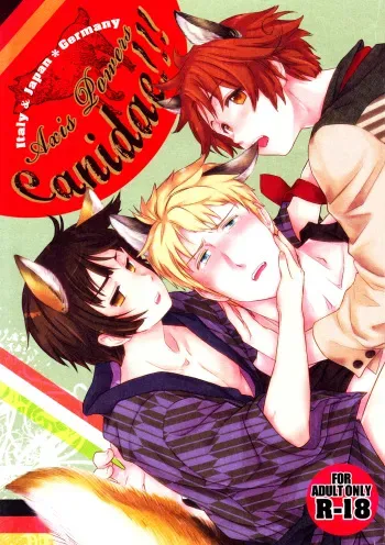 (CCOsaka84) [Marinconia (Maru Mary)] Axis Powers CANIDAE!!! (Axis Powers Hetalia) manga cover