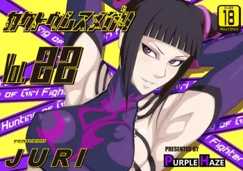 [PURPLE HAZE (Lime)] Kakutou Musumegari Vol. 22 Juri Hen (Street Fighter IV) manga cover