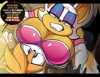 [LordFink] MY BIG EMERALDS (Sonic the Hedgehog) manga cover