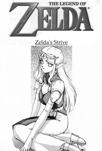 Legend of Zelda; Zelda's Strive manga cover