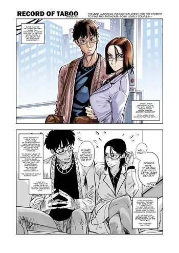 [Aarokira] Record of Taboo Shorts: Office Couple manga cover