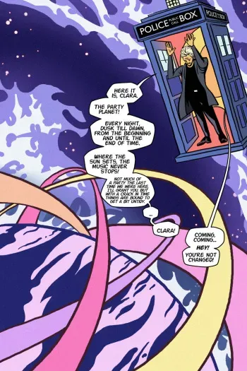 [Adam Blackhat & Alfredo Torres] Don't Tell Me Pink is Horny (Doctor Who) manga cover