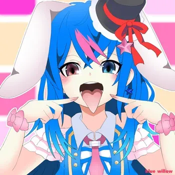 [blue willow] Bunny girl vore manga cover