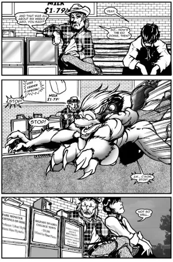 [BAR-1 and Kris Overstreet] Peter is the Wolf - Book 2: Living in the Doghouse manga cover
