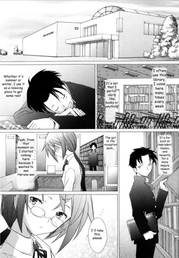 Library Love manga cover