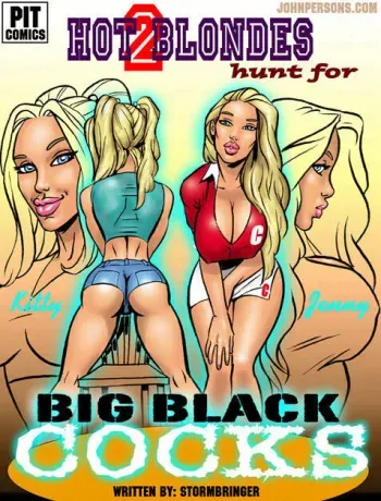 [thePiT] 2 Hot Blondes Hunt For Big Black Cocks manga cover