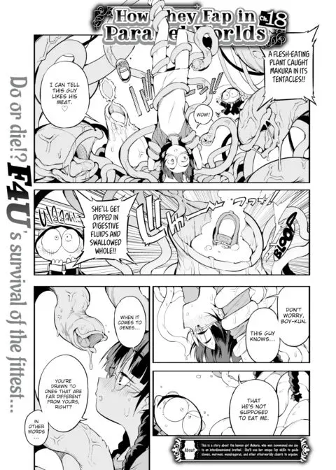 How They Fap in Parallel Worlds Ch.18 manga cover