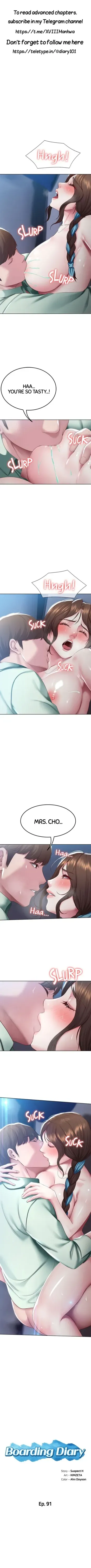 [Yonguija H×Kim Jeta] Boarding Diary (chapter 91 - 95) [English] [Webtoon] manga cover