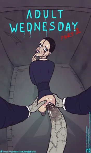 [Mnogobatko] Adult Wednesday (The Addams Family) manga cover