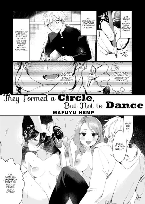 They Formed a Circle, But Not to Dance manga cover