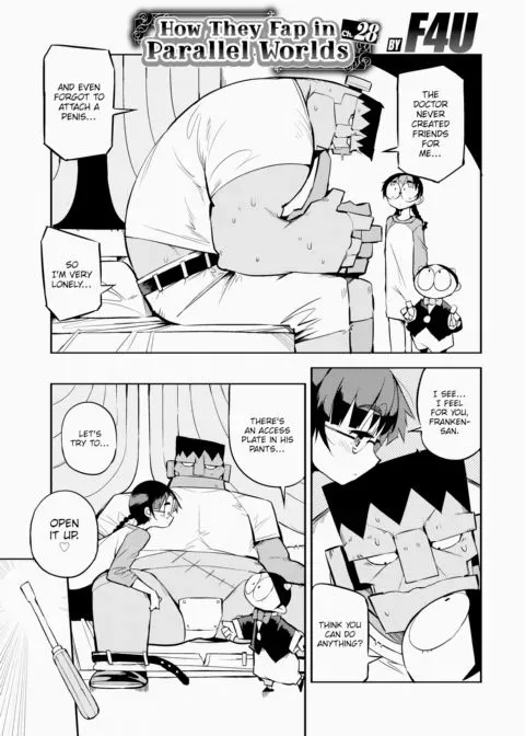 How They Fap in Parallel Worlds Ch.28 manga cover