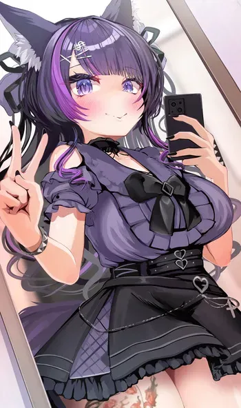 [カジマコト] 闇貸かな エロ自撮り💕 (ホロライブ) manga cover