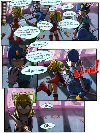 [Acerok] Splash Idea (Megaman IX) manga cover