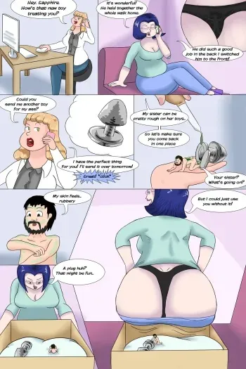 [Giant Waifus] Fun With Sapphire manga cover