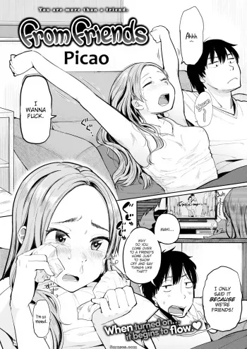 From friends manga cover
