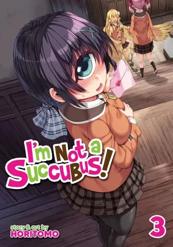 I'm not a succubus! 才不是魅魔呢！3卷 manga cover