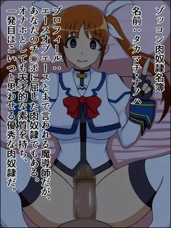 [Nitch Industry (Nicchi Sangyou)] Moshimo Anoko-tachi ga Anata ni Zokkon no Nikudorei Dattara ~ Lyrical Nanoha Hen ~ (Mahou Shoujo Lyrical Nanoha) manga cover