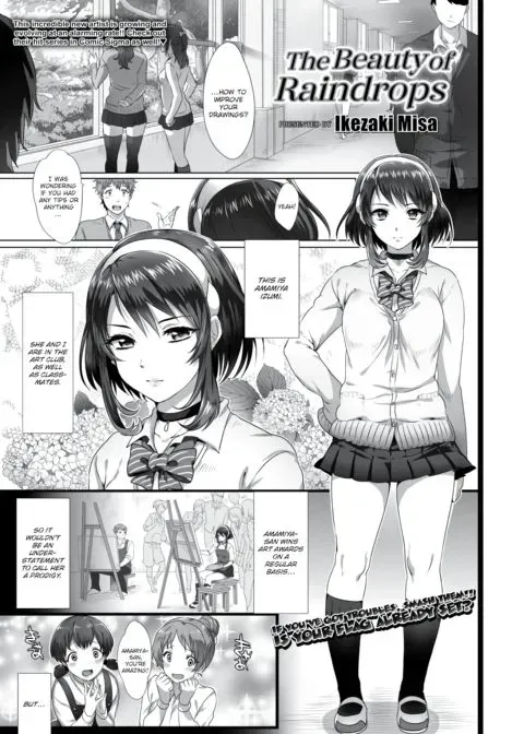 The Beauty of Raindrops manga cover