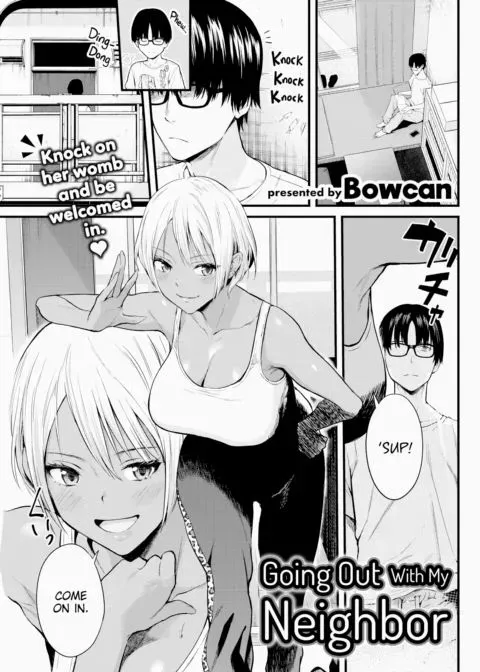 Going Out With My Neighbor manga cover