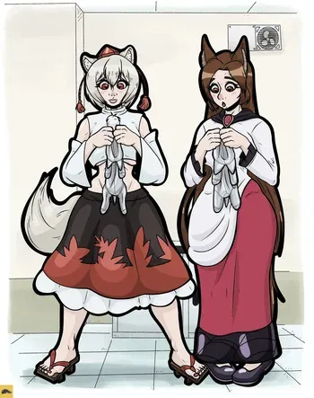 [GagCaterpillar] Touhou x Pokemon commission [English] manga cover