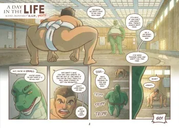 A Day in the Life: Montaro (salty_tart) manga cover
