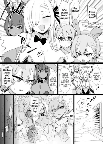 Blue Archive Brainwashing Bunny Slave Additional Manga manga cover