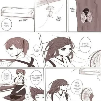 Sweats, Futon, and Kaga-san [Doujinshi] manga cover