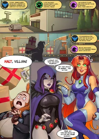 [SanePerson] Action Toys (Teen Titans) [English][+extras] manga cover