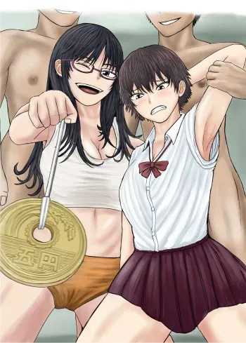 Together with onee-san: The story of having an orgy with my classmates in a hypnosis experiment manga cover