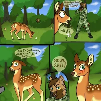 [Refe2 (Xyi)] Hunter and Deers + Extras manga cover