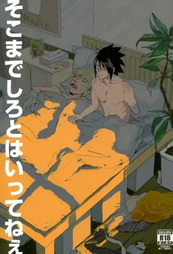 (Zennin Shuuketsu 4) [Honenozui (Maya)] Sokomade Shiro to wa Itte Nee (Naruto) manga cover
