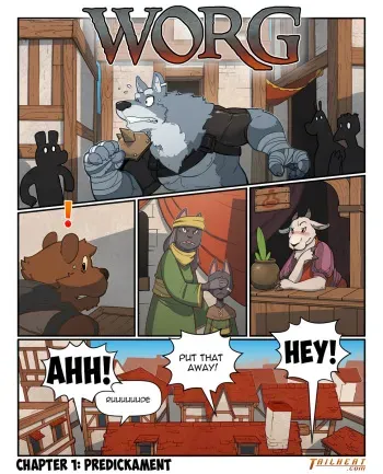 WORG manga cover