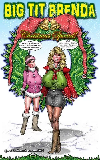 [Smudge] Big Tit Brenda - Christmas Special! manga cover
