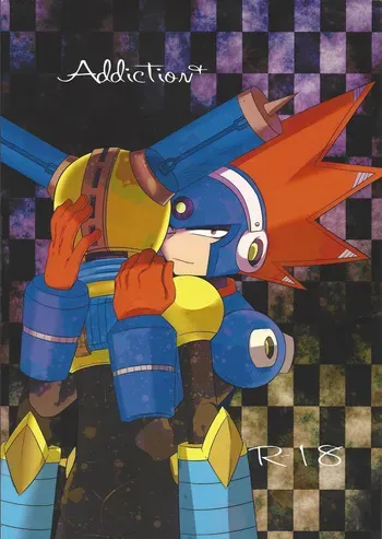 [PUSH (Kurarissa)] Addiction+ (Mega Man 11) manga cover