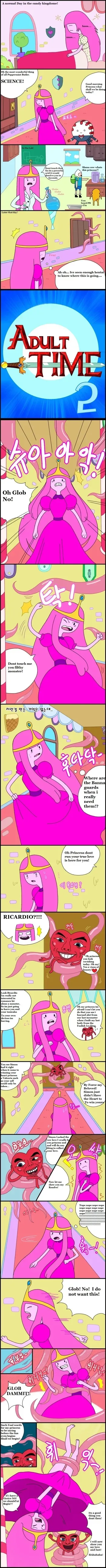 Adventure Time Adult Time Two! manga cover