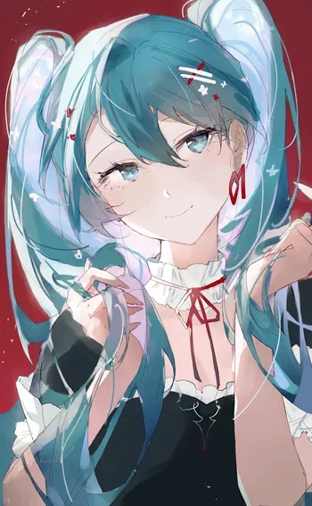 [Qiandai以宇] Miku x Teto (ft. Brazilian Miku) (Vocaloid) manga cover