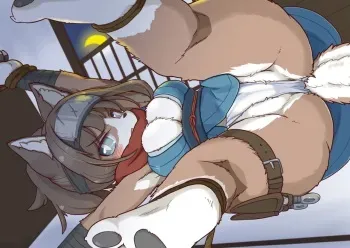 捕まった忍犬 manga cover