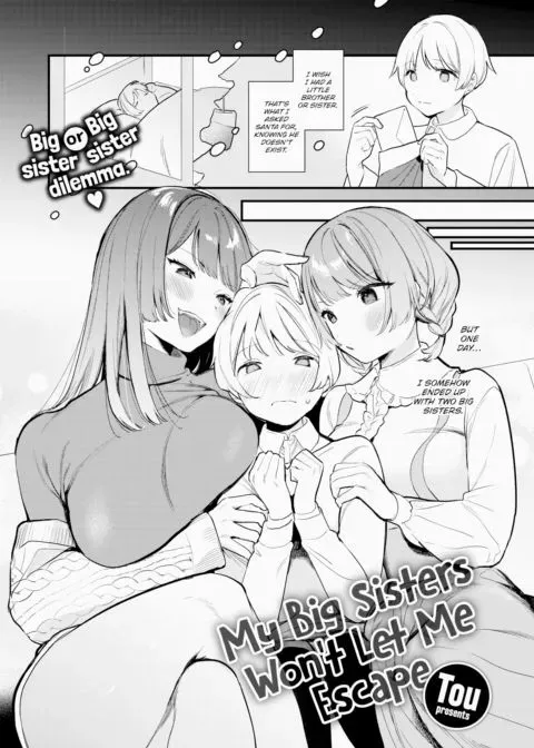 My Big Sisters Won't Let Me Escape manga cover