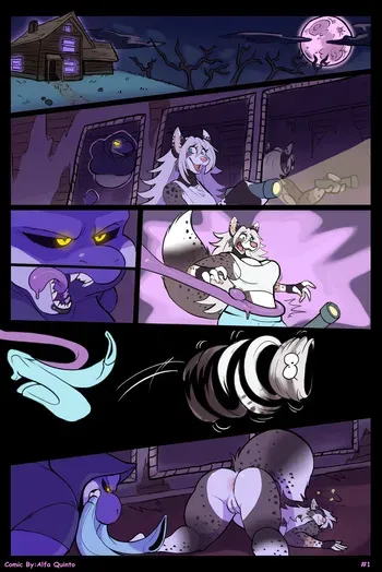 [AlfaQuinto (Dragonxpyro)] Dia's Haunting Hour manga cover
