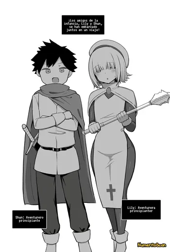 [HANABI] Party no Onnanoko no Hou Dake Noroi de Succubus-ka Shichau Yatsu｜La Historia en la que sólo la Chica del Grupo se Vuelve un Súcubo por una Maldición [Spanish] [NumeritoScan] [MTL] manga cover