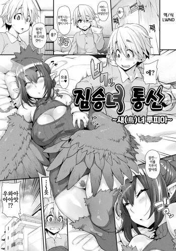 [Jun] Kemonokko Tsuushin ~Toriko Rupia~ | 짐승녀 통신 ~새녀 루피아~ (COMIC Unreal 2017-04 Vol. 66) [Korean] [LWND] [Decensored] manga cover
