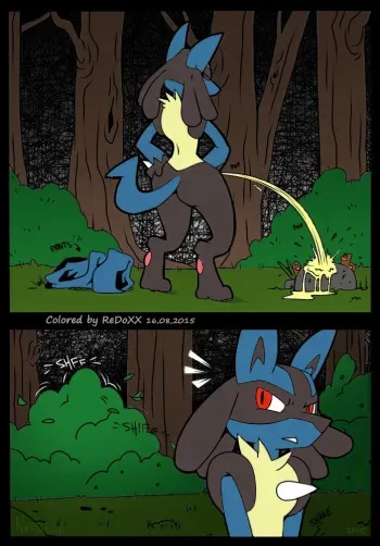 [Nastacula] A Wild Lucario Appears (Pokemon) [Colorized] manga cover